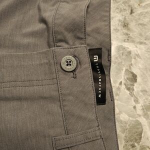 TravisMathew Light Gray Men's Dress Pants 40 Waist